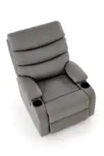 Perus dönthető pihenőfotel – szürke - Image 12