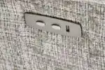 Amore elektromosan dönthető pihenőfotel – szürke - Image 8