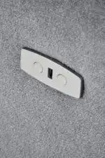 Carinio elektromosan dönthető masszázs pihenőfotel – szürke - Image 7