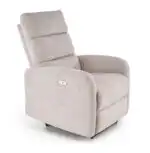 Carinio elektromosan dönthető masszázs pihenőfotel – világos bézs - Image 4