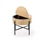 Dante dohányzóasztal (2 db-os szett) – natúr / fekete - Image 19