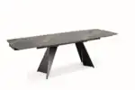 Armani bővíthető étkezőasztal – fekete márvány / fekete - Image 15