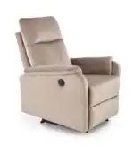 Crocus elektromosan dönthető pihenőfotel – bézs - Image 5