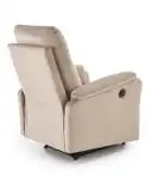 Crocus elektromosan dönthető pihenőfotel – bézs - Image 6
