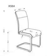 K584 szék – bézs / kasmír - Image 19