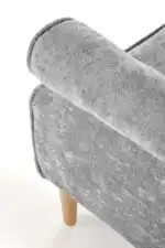Hermes pihenőfotel – szürke - Image 7
