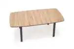 Barril bővíthető étkezőasztal – artisan tölgy / fekete - Image 15