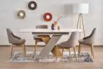 Xarelto bővíthető étkezőasztal – kasmír / cremona tölgy evoke - Image 5