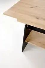 Erika emelő-mechanikás dohányzóasztal – artisan tölgy / fekete - Image 4