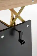 Erika emelő-mechanikás dohányzóasztal – artisan tölgy / fekete - Image 5