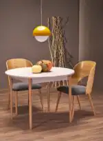 Pivot bővíthető étkezőasztal – kasmír / natúr - Image 8