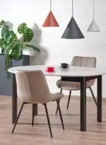 Ringo bővíthető étkezőasztal – kasmír / fekete - Image 3