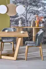 Basso szék – szürke / natúr tölgy - Image 16