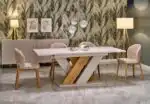 Basso szék – bézs / natúr tölgy - Image 13