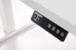 B54 állítható magasságú íróasztal – fehér / fehér - Image 4