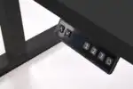 B54 állítható magasságú íróasztal – fekete / fekete - Image 4