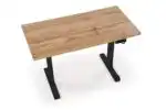 B54 állítható magasságú íróasztal – artisan tölgy / fekete - Image 9