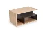 Iva dohányzóasztal – artisan tölgy / fekete - Image 9