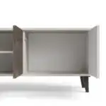 Random 2 RTV-1 TV-állvány – kasmír / dió / fekete - Image 11
