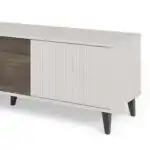 Random 2 RTV-1 TV-állvány – kasmír / dió / fekete - Image 12