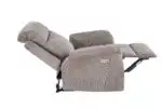 Galeon elektromosan dönthető pihenőfotel – szürke - Image 2